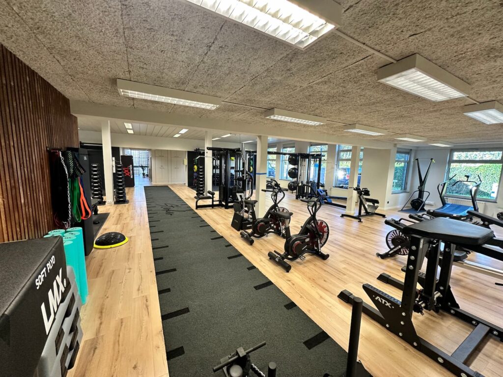 Sterker Gym in Hoogstraten bekeken vanuit één van de hoeken